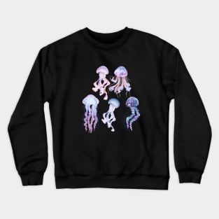 Translucent Jellyfishes Crewneck Sweatshirt